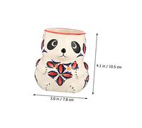 KAILIKETIY Creative Panda Hawaii Tiki Mug Ceramic Cocktail Cup for Parties Festivals Bars Unique Cartoon Design Stylish Drinkware for Wine and Exotic Beverages