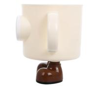 KAILIKETIY Cute Big Eye Doll Cartoon Toothbrush Cup Holder Reusable Mouthwash Cup for Boys and Girls Bathroom Toothbrush Holder for Boys and Girls