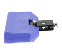 KAILIKETIY Drum Cow Bell Plastic Latin Percussion Accessory Blue Portable Musical Instrument for Drum Sets and Hand Percussion