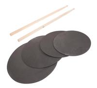 KAILIKETIY Drum Practice Pad Kit Portable Silent Mute Pads Set with Drumsticks Lightweight for Quiet Training Suitable for Students Teachers and Professionals