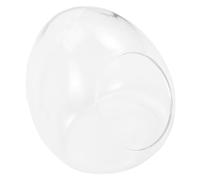 KAILIKETIY Egg Shape Micro Landscape Bottle Diy Plants Container Glass Terrarium for Moss Growing 15x17cm Decorative Ecological Bottle for Indoor Gardening and Home Décor