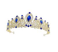 KAILIKETIY Elegant Crystal Crown Tiara Headband for Women and Girls Featuring Material Rhinestone Details for Wedding Guest Hair Accessories