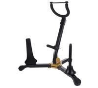 KAILIKETIY Foldable Saxophone Stand Tenor Alto Sax Holder Lightweight Portable Rack for Saxophone Collectors Essential Support for Clarinet Woodwind Instruments
