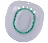 KAILIKETIY Folding Plastic Sitz Bath Bowl for Pregnant Women and Elderly with Hook and Anti-Overflow Hole Design, for Maternal Matching and Daily Healthy Cleansing