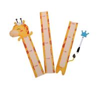 KAILIKETIY Giraffe Wall Sticker for Boys and Girls Height Chart Wall Decal Fun Growth Chart Cute Stickers for Nursery