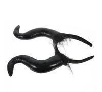 KAILIKETIY Halloween Devil Horn Headband Lightweight Comfortable Cosplay Accessory for Party Stage Daily Wear Womens Scary Horn Hairband for Halloween Decor and Costume