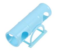 KAILIKETIY Hamster Seesaw Tunnel Blue Small Pet Exercise Plaything for Hamsters and Small Animals Interactive Activity Tunnel for Cage Enrichment