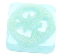 KAILIKETIY Handmade Loofah Soap Bar 100g Exfoliating and Refreshing Skin Scrub for Shower Natural Ingredients for Skin Types for Daily Use