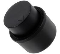 KAILIKETIY Inflatable Airtight Carbonated Drink Stopper with Pp and Silicone Round Shaped Bottle Plug, Leak-Proof Soda Bottle Cap for Carbonated Beverages, Black, Suitable for Home