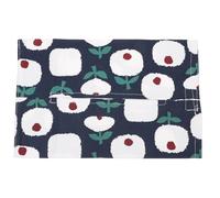 KAILIKETIY Japanese Style Cotton Linen Cloth Craft Tissue Box Cover Blue Floral Pattern Tissue Holder for Home Bathroom Simple Design