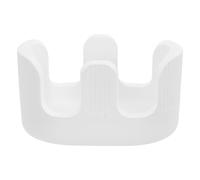 KAILIKETIY Kitchen Sink Organizer Sponge Rack Absorbent Quick Dry Diatomaceous Earth White 2 Slot Prevents Growth on Sponges for Kitchen Sink