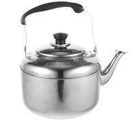 KAILIKETIY Large Capacity Stainless Steel Whistling Teakettle for Gas and Induction Cookers Kettle with Heat-Resistant Handle and Even Heat Transfer for Home Kitchen and