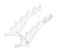 KAILIKETIY Lip Gloss Holder with Arc-shaped Design for Office Use Acrylic and Lip Gloss Showing Stand Simple and Generous Style to Store Nail Brush and Eyebrow Pencils