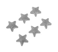 KAILIKETIY Magnetic Curtain Weight Blocks Large Silver Drapery Bottom Screen Curtain Weights Bedroom 6-pair Set