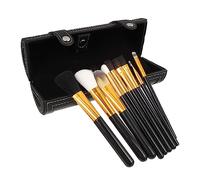 KAILIKETIY Makeup Brush Bag Pu Leather Holder Case Pouch for Eye Makeup Brushes for Travel Organiser and Daily Use