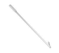KAILIKETIY Manual Aluminum Alloy Curtain Pull Rod Rust-Resistant Drapery Wand for Heavy Curtains Smooth Sliding Mechanism for Easy Operation Modern Silver Finish for Windows and Doors