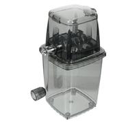KAILIKETIY Manual Ice Crusher Design Cover Hand Crank Portable Ice Chopper with 2l Capacity Pp and Stainless Steel, for Kitchen and Housewarming