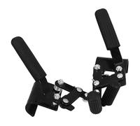 KAILIKETIY Metal Wheelchair Brake Lock with Dual Clamp Rollback Hand Brake for Enhanced Stability and Safety Screw Fixed Replacement Part for Sport and Mobility Wheelchairs