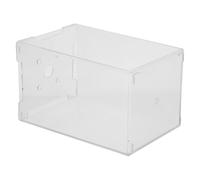 KAILIKETIY Mini Acrylic Betta Fish Tank for Desktop Decor, Not Easy to Deform, Stylish and Chic Household Fish Box Suitable for Store Display and Home Aquarium