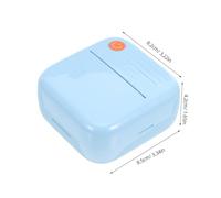 KAILIKETIY Mini Portable Thermal Printer with Data Cable Handheld Label Printer for Office School Travel Compact Design for Printing Notes Error Shipping Labels and Study Materials