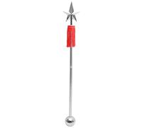 KAILIKETIY Music Conductor Baton, 90cm Stainless Steel and Abs, Silver, for Orchestra Conducting, Concert and Show Performance Random Color