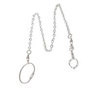 KAILIKETIY Parrot Foot Chain and Bird Training Leash Stainless Steel 50cm Adjustable Flying Harness for Pet Birds Outdoor Training Accessory