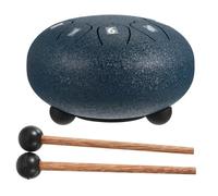 KAILIKETIY Percussion Drum 6 Inch Mini Steel Drum for Boys and Girls Yoga Meditation Music Literacy Handheld Percussion Instrument for Boys and Girls