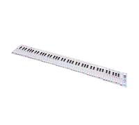 KAILIKETIY Piano Keyboard Chart for Beginners Key Practice Guide Lightweight Portable Aid for Piano Students Printing for Enhanced Engagement