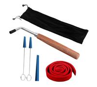KAILIKETIY Piano Tuning Kit Professional Piano Tuner Tools with Precision Wrench Mute Kit Temperament Strip for Beginners Teachers Compact Durable Design