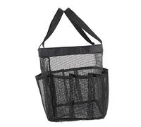 KAILIKETIY Portable Bathroom Mesh Shower Bag with Large Opening Versatile Organizer for Toiletries Bath and Beach Essentials for Dorm Rooms and Home Use