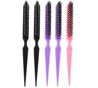 KAILIKETIY Portable Folding Hair Combs Abs Material 6pcs with Two Kinds of Comb Teeth Lightweight and Compact Random Color for Men and Women for Salon and Daily Use