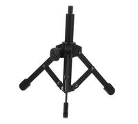 KAILIKETIY Portable Metal Desktop Mic Tripod Stand Folding Microphone Holder for Podcast Meeting Lectures Lightweight Design
