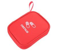 KAILIKETIY Portable Small Medical Storage Bag Oxford Cloth Zippered Emergency Medicine Pouch for Travel Hiking Camping School Outdoor Use