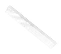 KAILIKETIY Professional Hair Comb Titanium Steel Anti-static Fine Toothed Hairdressing Tool 19x3cm Silver for Hair Salon Barber Accessories