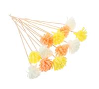 KAILIKETIY Reed Diffuser Sticks Reed Flower 12pcs Rattan Essential Oil Diffuser Replacement Sticks for Home Bathroom Fragrance Decor