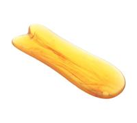 KAILIKETIY Resin Gua Sha Facial Massage Tool, Amber Fish-shaped Face and Neck Scraper Board for Meridian Point Acupressure, Full Body Muscle Relief and Skin Care