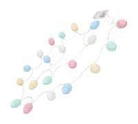 KAILIKETIY Romantic LED Egg String Lights Battery-Operated Fairy Lights for Bedroom Nursery Festival Decoration Crack Egg Shell Design for Easter Wedding Party