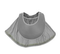 KAILIKETIY Safety Helmet Sunshade with Reflective Strip, UV Protection Hard Hat Brim Accessory, Portable Polyester Protecting Hat Visor for Outdoor Construction Workers and Installations