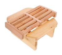 KAILIKETIY Sauna Footrest with Massager Stable Bathing Foot Stool for Leg Relaxation Shower Spa Durable Design for Adults Footrest for Home Pedicure Use
