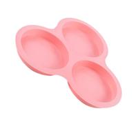 KAILIKETIY Silicone Air Fryer Egg Mold Muffin Pan Round Baking Mold for Cupcakes Muffins Small Cakes Non Stick Kitchen Bakeware for Easy Demoulding and Creative DIY Baking Pink