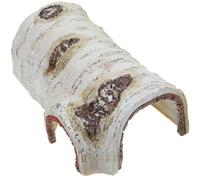 KAILIKETIY Simulated Bark Cave for Large Snake Hide Creative Artificial Tree Trunk for Fish Tank Decorations Plants Wear-resistant Resin Decoration Aquarium Tunnel Decorative Aquarium Stump