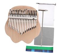 KAILIKETIY Small Kalimba 17 Keys Musical Instrument for Beginners Boys and Girls-friendly Finger Piano