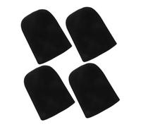 KAILIKETIY Soft Antislip Wheelchair Footrest Cover 4pcs Protective Leg Rest Padding for Seniors Comfortable Universal Footplate Protector for Everyday Use