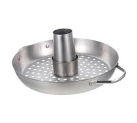 KAILIKETIY Stainless Steel Chicken Roaster Rack for Oven and Grill Vertical Poultry Holder with Ergonomic Design for Even Roasting and Fat Drip Suitable for Chicken Goose and BBQ Cooking