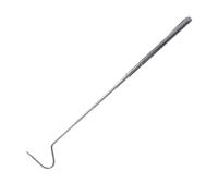 KAILIKETIY Stainless Steel Retractable Snake Hook Telescopic Reptile Tool with Duckbill Head for Safe Handling Small Snakes and Reptiles Portable and Easy to Carry