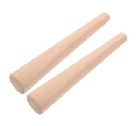 KAILIKETIY Tamper Pickled, Vegetables Maintain Pickle to Wood Easy Beige 2pcs Wooden Fermentation Tool for Stick Masher for DIY Mason Jars