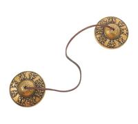 KAILIKETIY Tingsha Cymbals Bell Vintage Brass Meditation Chime for Musicians Performers User-friendly Handheld Bell for Beginners Elegant Feng Shui Ornament for Sound Therapy