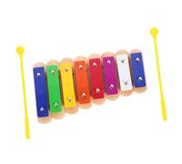 KAILIKETIY Tone Xylophone Musical Instrument with Sticks Aluminum Percussion Glockenspiel for Rhythm and Hand Eye Coordination Development