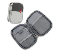 KAILIKETIY Travel Bag Portable Medicine Pouch Multiple Compartments Waterproof Design Handheld Nursing Bag for Outdoor Supplies and Emergency Kits