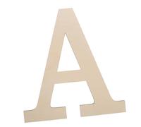 KAILIKETIY Unfinished Blank Giant Alphabet for Wall Decor Versatile Decorative Letters for Home Party Wedding Natural Wood Quality for DIY Creativity